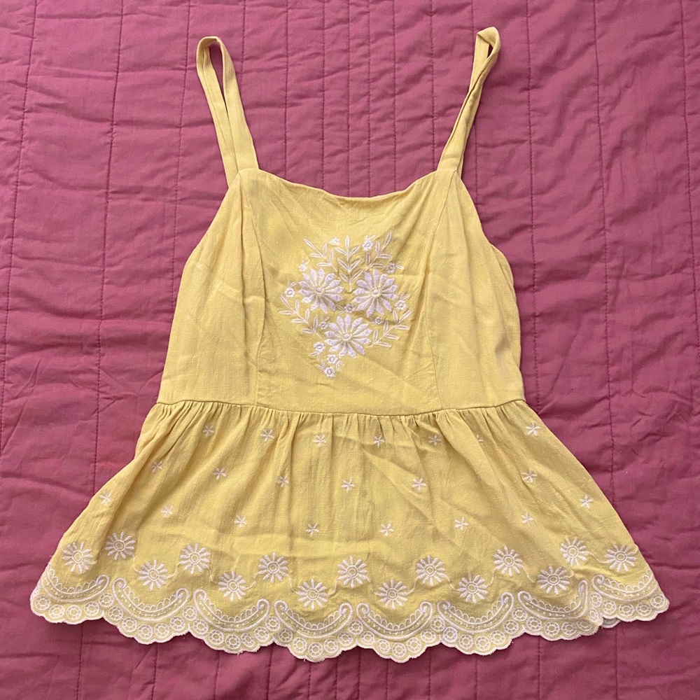 Beautiful Embroidered Tank